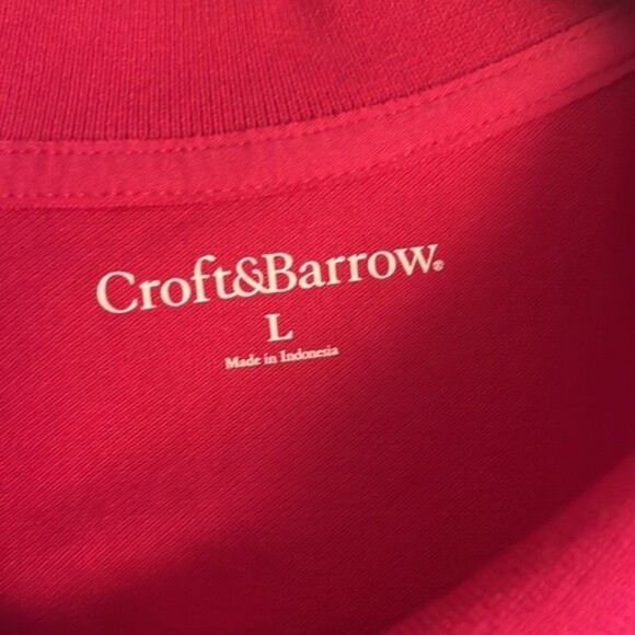 Croft and Barrow shirt nwt size L - Picture 2 of 4